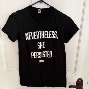 Girl's "Nevertheless She Persisted" T-shirt, M